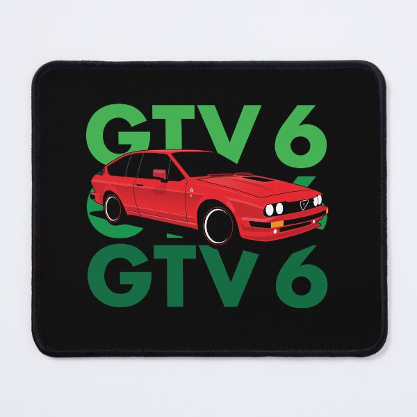 Item preview, Alfa Red Green GTV6 Illustration designed and sold by blackdogshop.