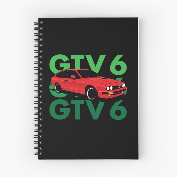 Item preview, Alfa Red Green GTV6 Illustration designed and sold by blackdogshop.
