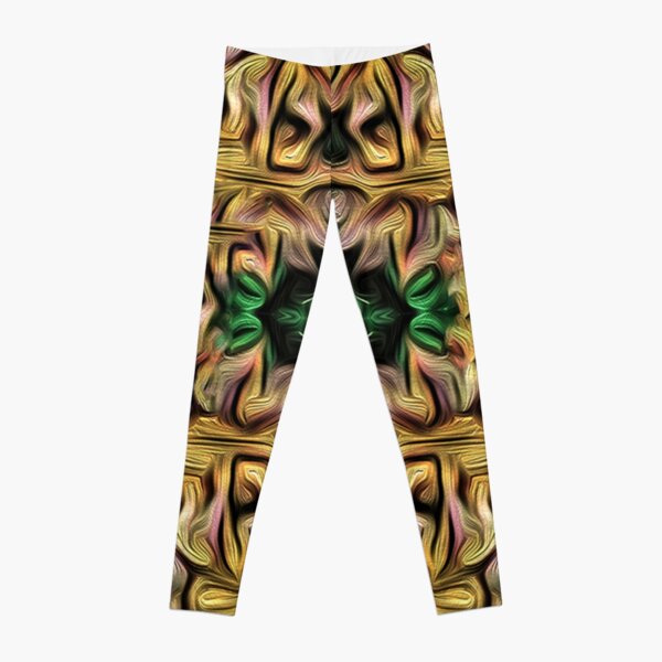 Yellow Garland Leggings