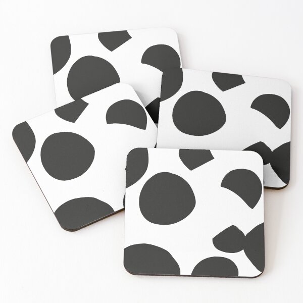 Item preview, Black and white art shape pattern. Original hand-drawn dots pattern. Mid century black and white art pattern. designed and sold by ChrisiMM.