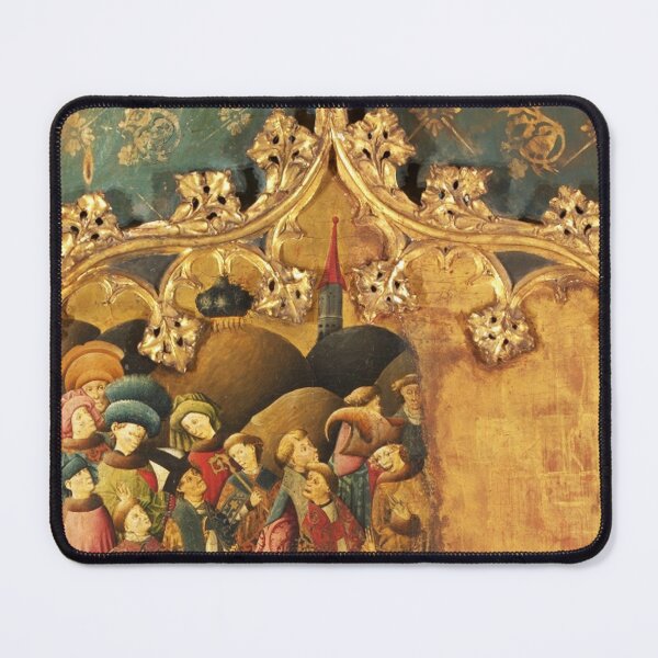 Item preview, Altarpiece of Saint Michael designed and sold by Vintage Designs +.