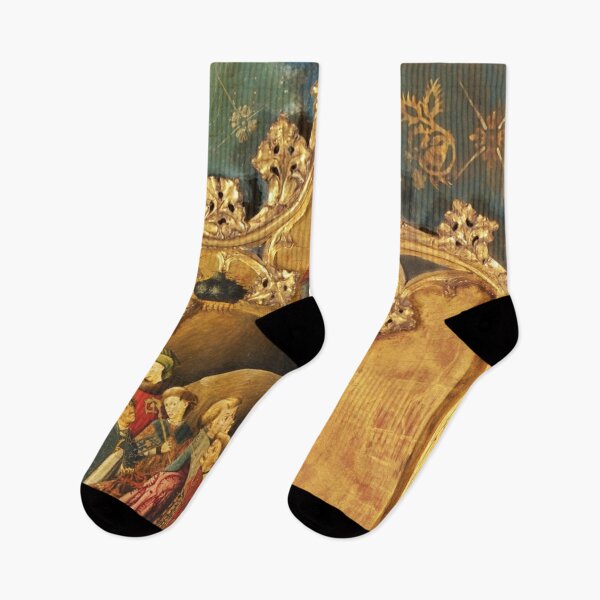 Item preview, Altarpiece of Saint Michael designed and sold by Vintage Designs +.