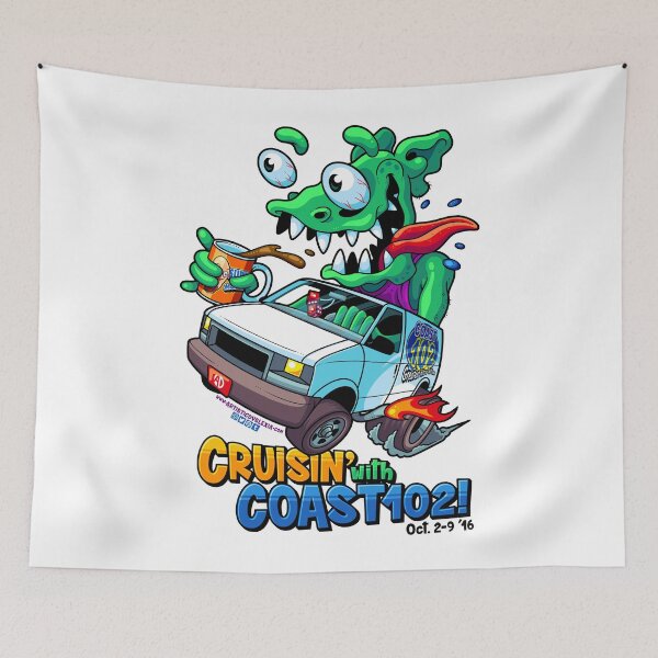 Item preview, Cruisin' with Coast 102 - 2016 designed and sold by artdyslexia.