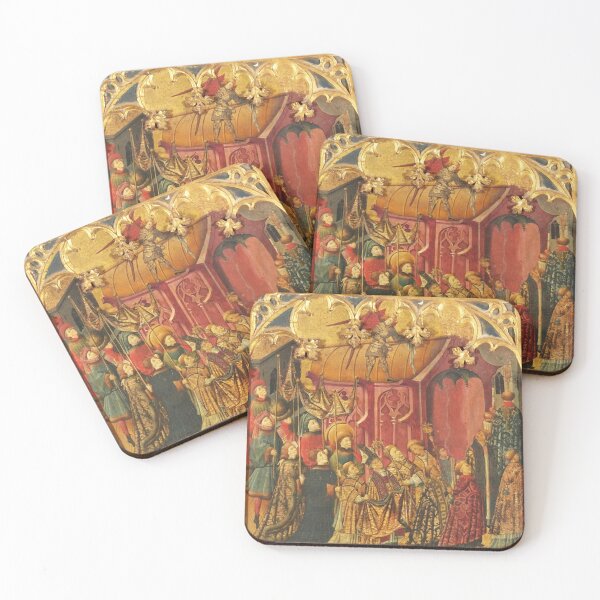 Item preview, Altarpiece of Saint Michael designed and sold by Vintage Designs +.