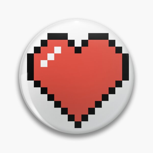 Item preview, Pixel heart designed and sold by 4You4U.