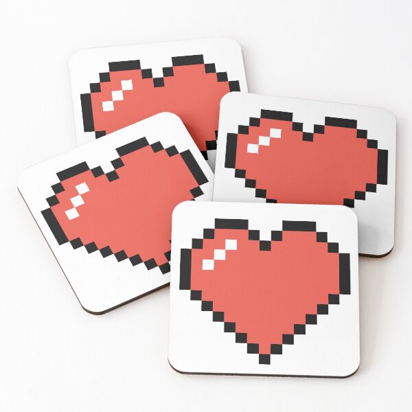 Item preview, Pixel heart designed and sold by 4You4U.