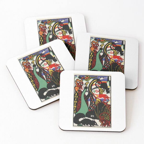 Item preview, Vienna Secession Postcard - 'Animal Carnival' designed and sold by Jack Clearwater.