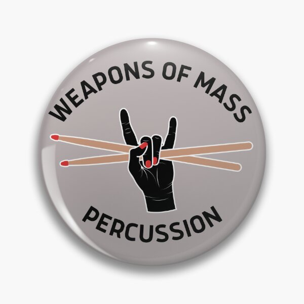 Item preview, Weapons Of Mass Percussion For Drummers And Drum Players As A Funny Drummer   designed and sold by Funwithmusic.