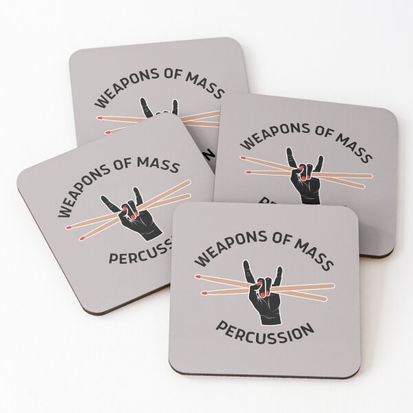 Item preview, Weapons Of Mass Percussion For Drummers And Drum Players As A Funny Drummer   designed and sold by Funwithmusic.