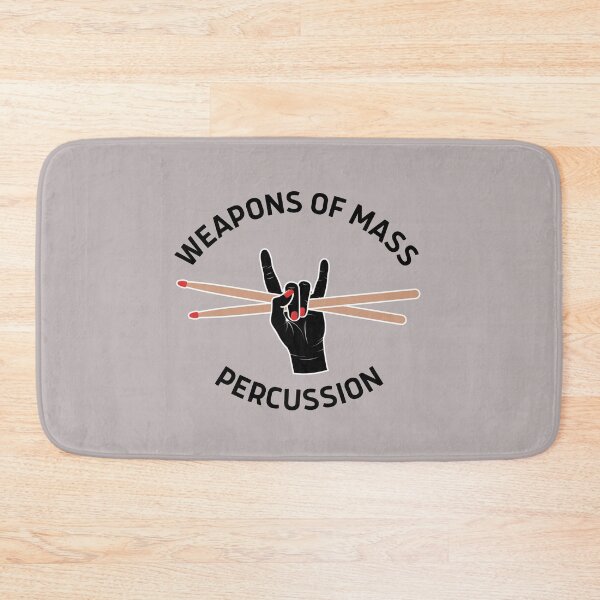 Item preview, Weapons Of Mass Percussion For Drummers And Drum Players As A Funny Drummer   designed and sold by Funwithmusic.