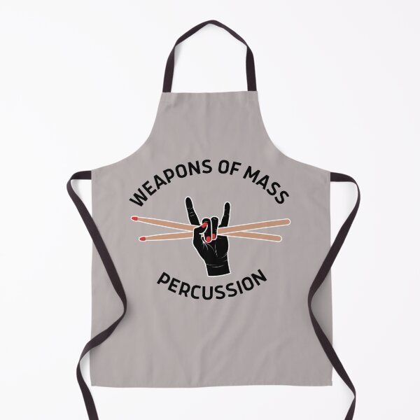 Item preview, Weapons Of Mass Percussion For Drummers And Drum Players As A Funny Drummer designed and sold by Funwithmusic.