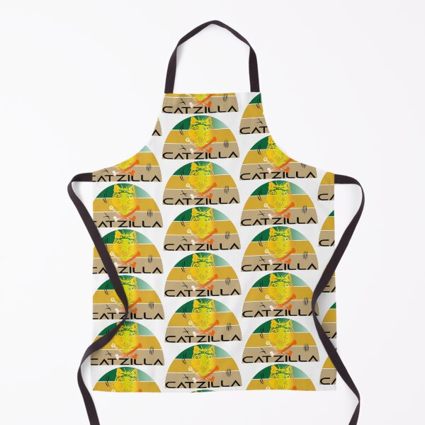 Item preview, Vintage Catzilla grappig t-shirt designed and sold by lookystyle.
