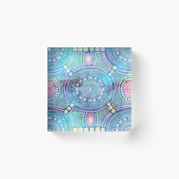 Item preview, Eye of God Aqua designed and sold by schatzibrown.