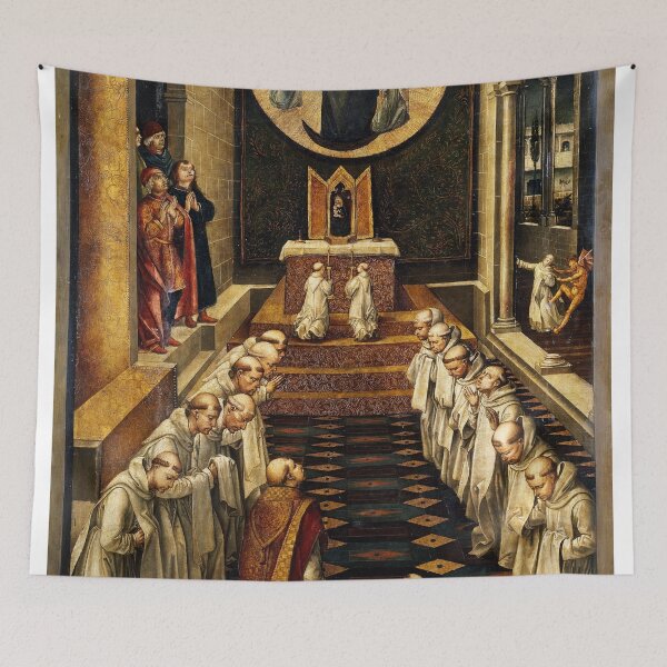 Item preview, Apparition of the Virgin to a Community of Dominicans designed and sold by Vintage Designs +.