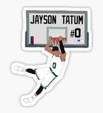 Jayson Tatum Dunk Sticker