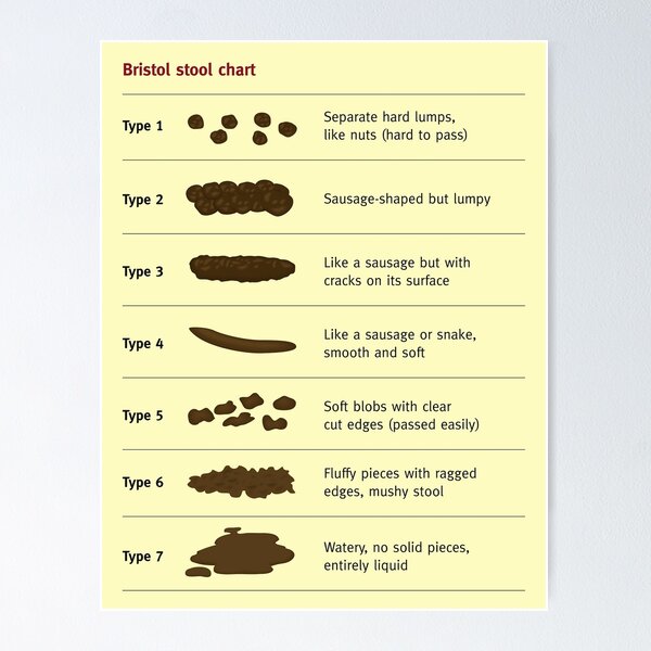 Item preview, Bristol Stool Chart designed and sold by goldenanchor.