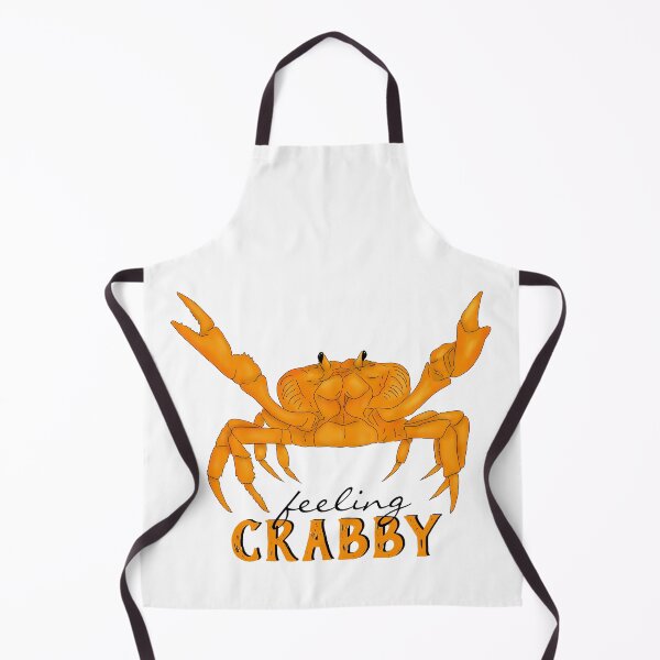 Item preview, Feeling Crabby, orange crab designed and sold by HRSCreates.