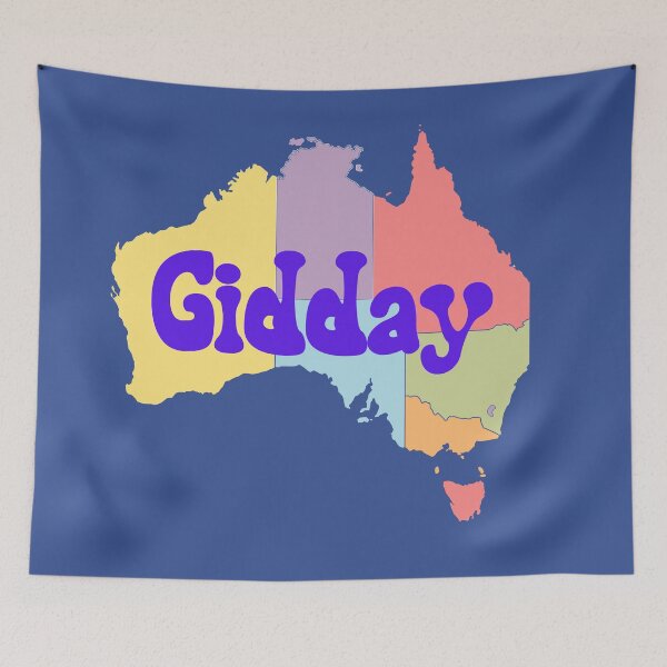Item preview, GIDDAY AUSTRALIA designed and sold by starfishstuff.