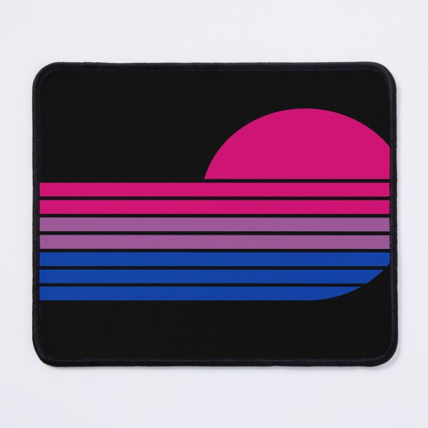 Item preview, Colourful Retro Bi Sunset designed and sold by Let me be Perfectly Queer.