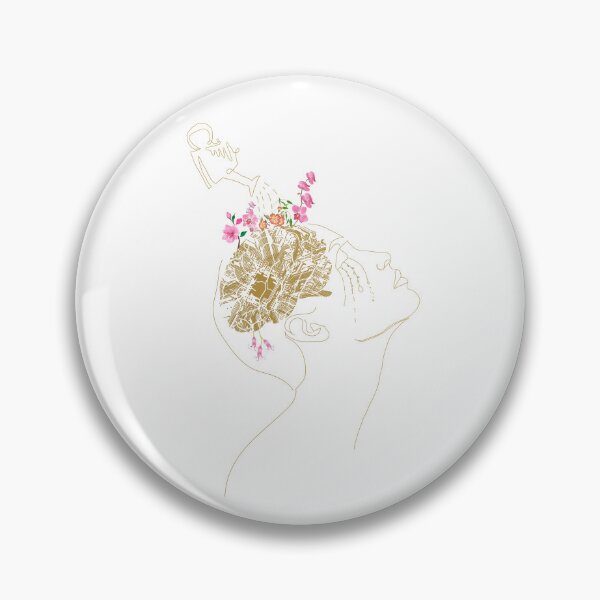 Item preview, Watering the flowers brain  designed and sold by Rosaliartbook.