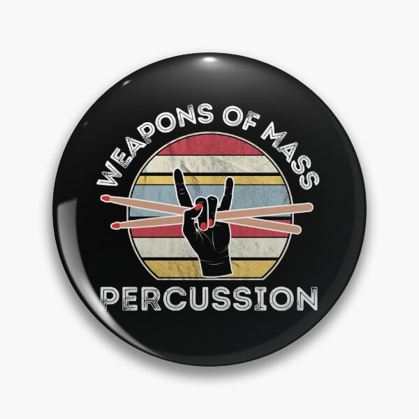 Item preview, Weapons Of Mass Percussion For Drummers And Drum Players As A Funny Drummer   designed and sold by Funwithmusic.