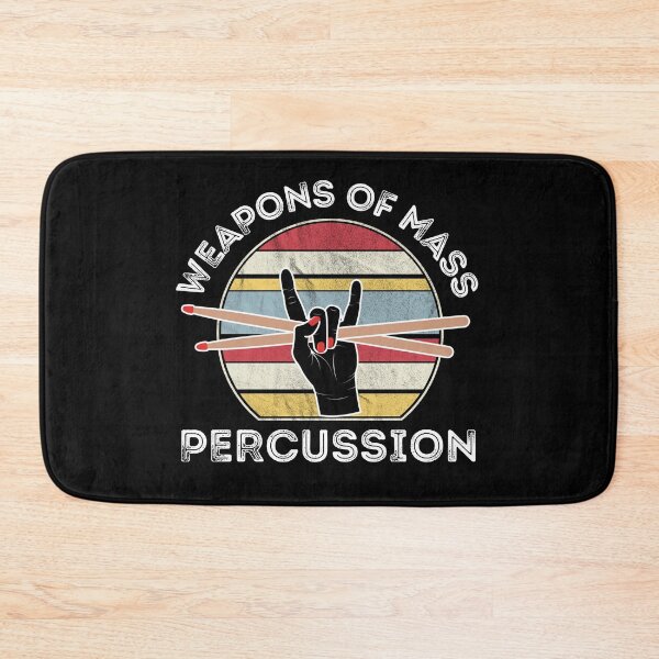 Item preview, Weapons Of Mass Percussion For Drummers And Drum Players As A Funny Drummer   designed and sold by Funwithmusic.