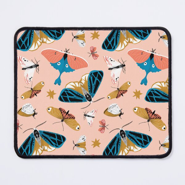 Item preview, Butterflies and Moths in peach puff designed and sold by tanyadistudio.