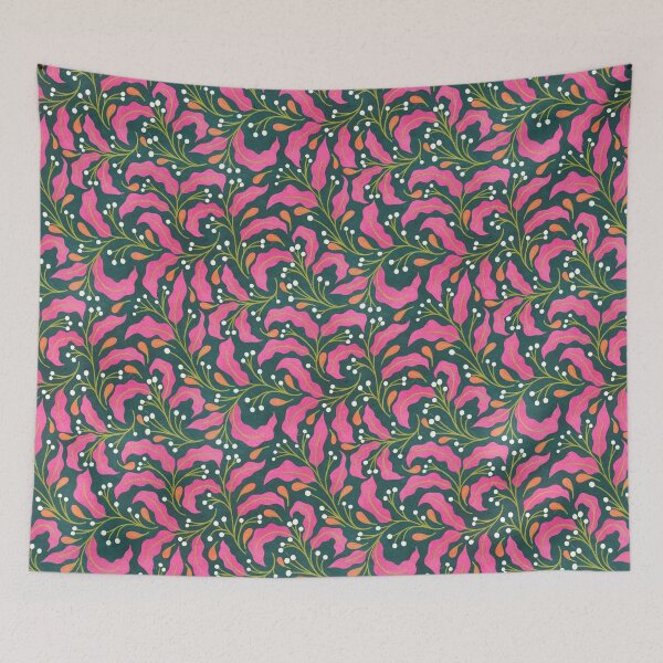 Item preview, Bright Leaves and Berries designed and sold by RebeccaFlaherty.