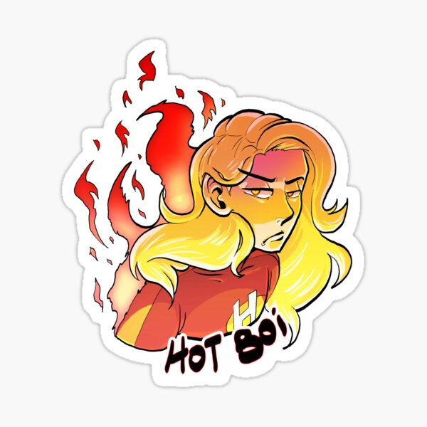 The Hot Boi Sticker