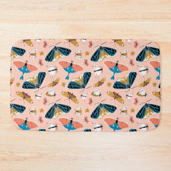 Item preview, Butterflies and Moths in peach puff designed and sold by tanyadistudio.