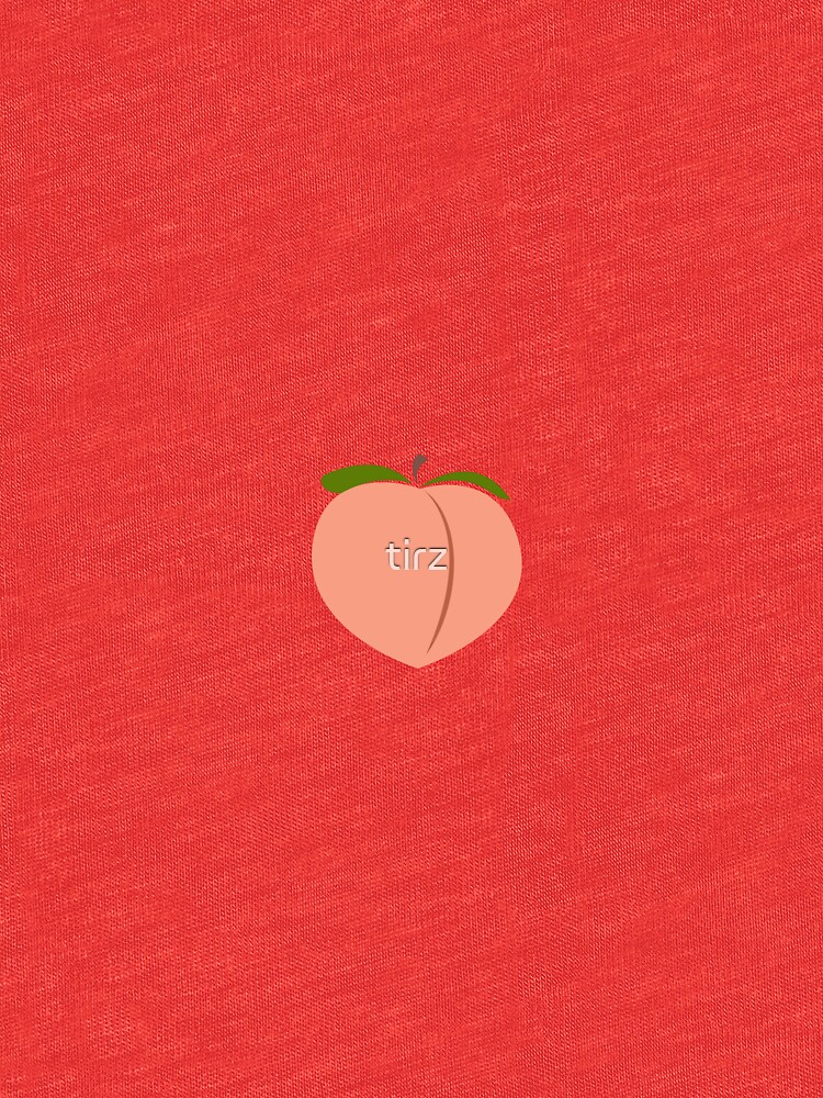 "Cute Peach Emoji" Tshirt by tirz Redbubble