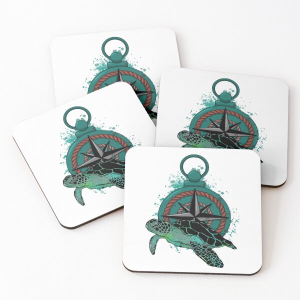 Item preview, Turtle Compass designed and sold by NadyaOrangeKiss.