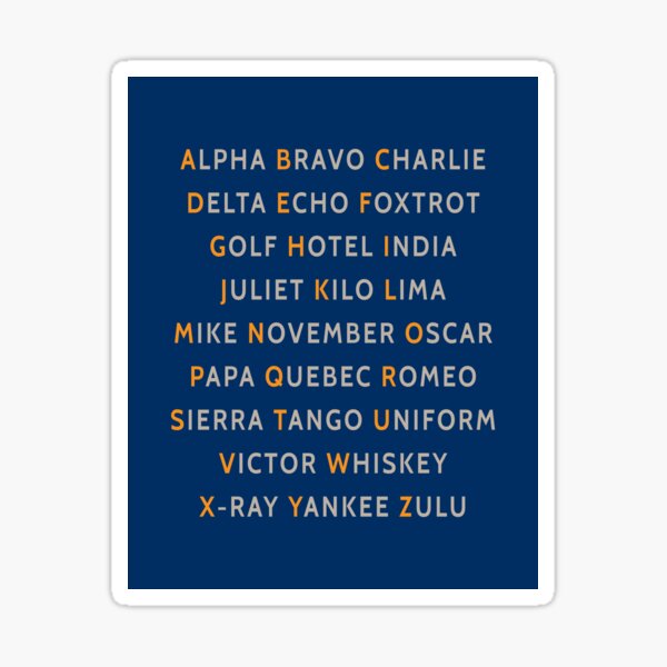 Item preview, Phonetic Alphabet, Pilot Gift, Aviation Decor, Boys Room Decor, Aviation Art designed and sold by aenaonartwork.
