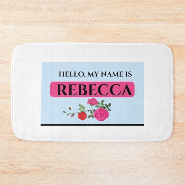 Artikelvorschau, zitiert Rebecca, Rebecca-Krankenschwesterzitate, Rebecca-Krankenschwester, Zitate von wesentlichen T-Shirts und Aufklebern Rebeccas entworfen und verkauft von PRECALB OUTFIT.