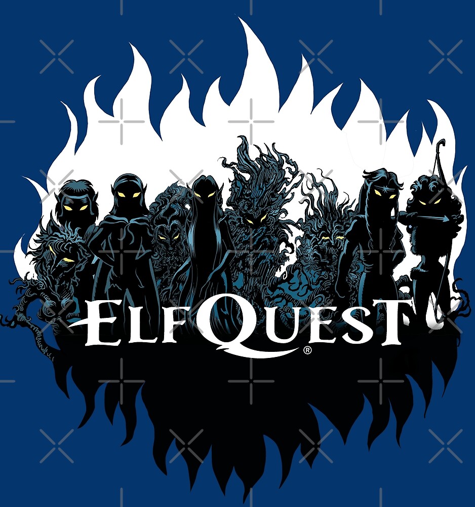 "Elfquest Trouble in the woods" by elfquest Redbubble