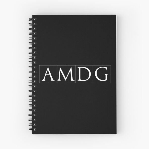 Item preview, AMDG - Ad Majorem Dei Gloriam - Latin - Jesuits designed and sold by JourneyCreative.