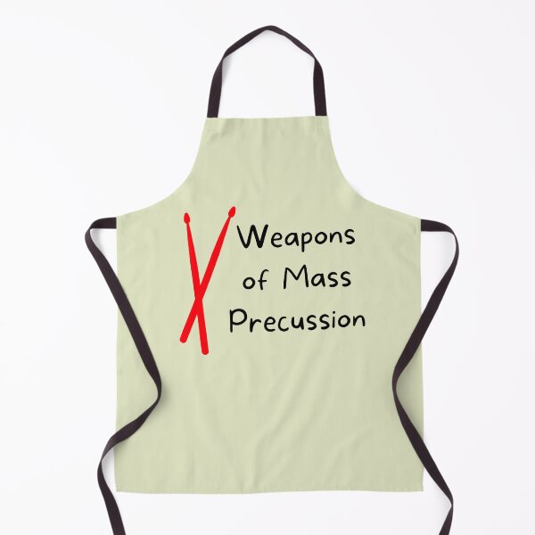 Item preview, Weapons Of Mass Percussion For Drummers And Drum Players As A Funny Drummer designed and sold by Funwithmusic.