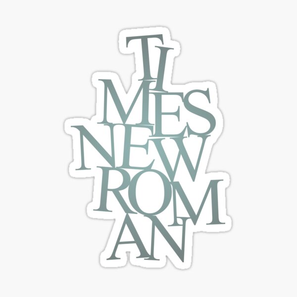Item preview, Times New Roman v.5 designed and sold by x1brett.