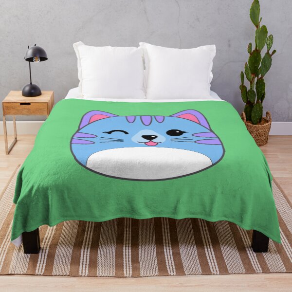 Item preview, Winking Kawaii Chibi Marshmallow Squish Kitty Cat  designed and sold by Alondra.