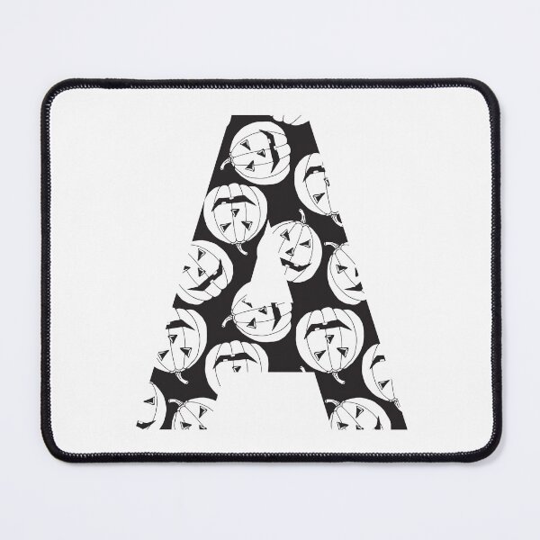 Item preview, Happy Halloween Pumpkin Pattern Wallpaper Letter A Design designed and sold by WBP Mart.