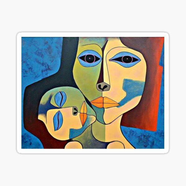 "Guayasamin Oswaldo " Sticker for Sale by Aniatom Redbubble