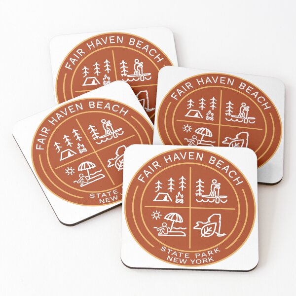 Item preview, Fair Haven Beach State Park Heraldic Logo designed and sold by VanyaKar.