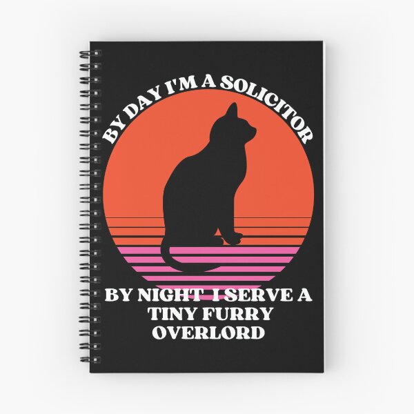 Item preview, SOLICITOR Serves A Tiny Furry Overlord designed and sold by McThingummy.