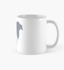 Blue and White Pittie Classic Mug