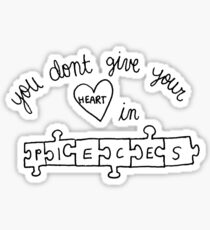 Pieces Amanda Cook Sticker
