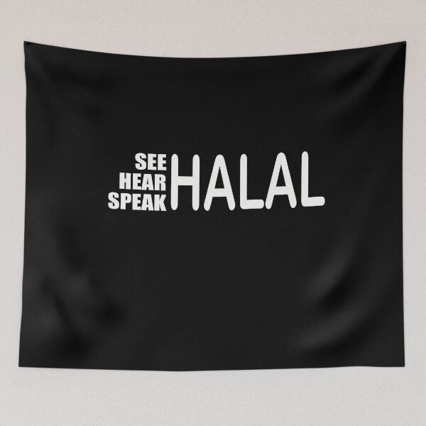Item preview, See Hear Speak Halal designed and sold by SubtleSplit.