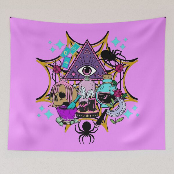 Item preview, Witchy Vibes and Spiders designed and sold by artbyomega.