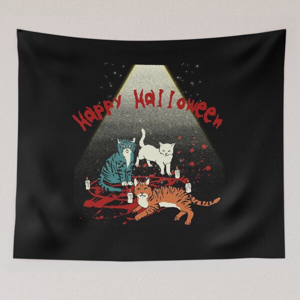 Item preview, Halloween Evil Satanic Cats designed and sold by FabDesigns91.
