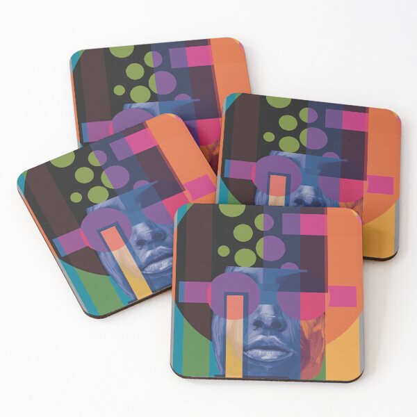 Item preview, Colorful face designed and sold by Rysowanka.
