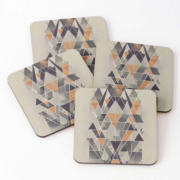 Item preview, Geometric Abstract Shapes Retro Art - 024 designed and sold by RetroNeon.